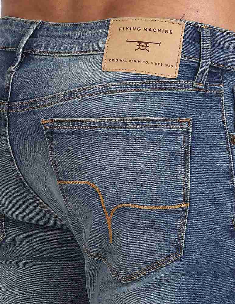 FLYING MACHINE Tapered Fit Men Blue Jeans Buy FLYING MACHINE