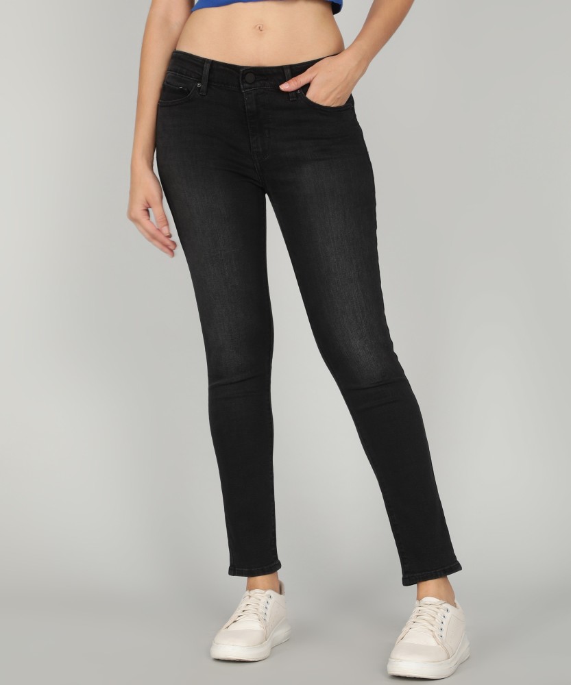 Flipkart black hotsell jeans for ladies