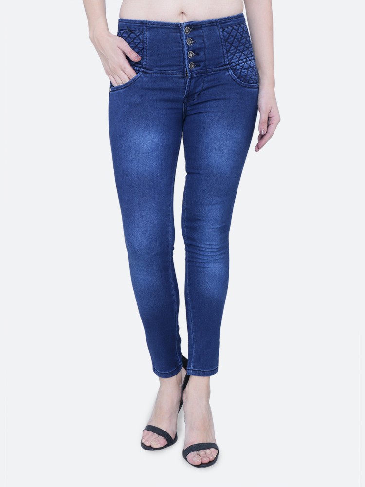 Flipkart high 2024 waist jeans