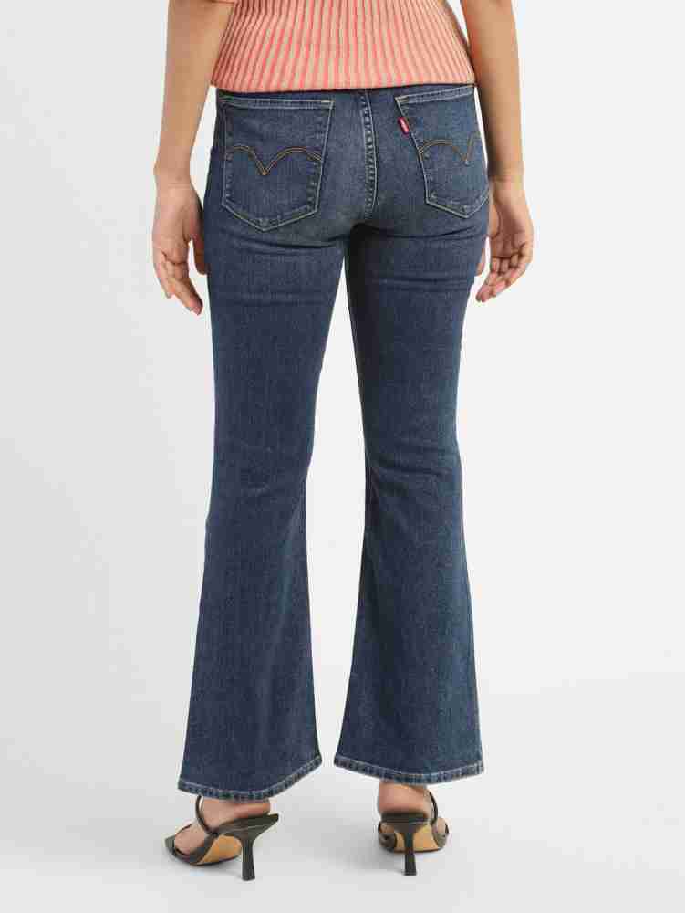 LEVI'S 725 Boot-Leg Women Blue Jeans - Buy LEVI'S 725 Boot-Leg Women Blue  Jeans Online at Best Prices in India