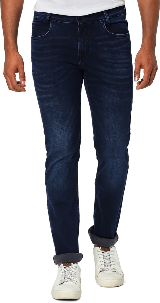 Mid Blue Super Slim Fit Denim Deluxe Stretch Jeans