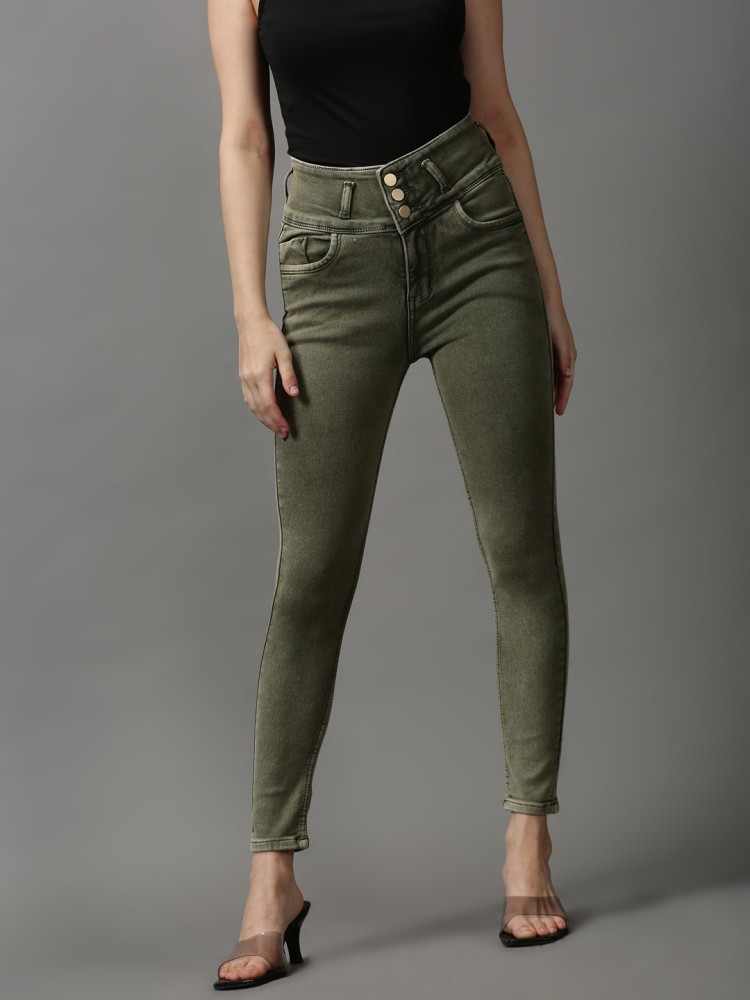 Levi's Baggy Dad Cord Jeans Light Green | Karen Walker