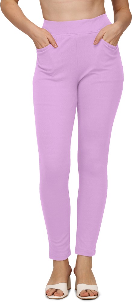 Purple best sale jeggings womens