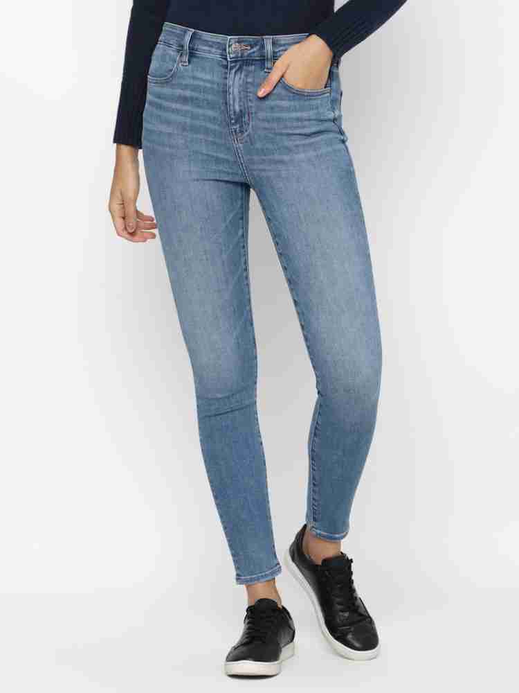 American Eagle Outfitters Women's Stretch High Rise Jegging Jeans Blue retail Size 10