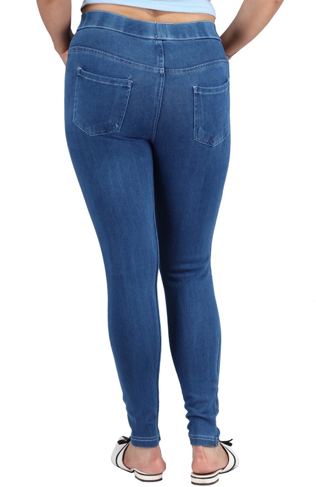 Comfort Lady Blue Jegging Price in India - Buy Comfort Lady Blue