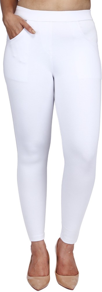 Comfort Lady White Jegging Price in India - Buy Comfort Lady White