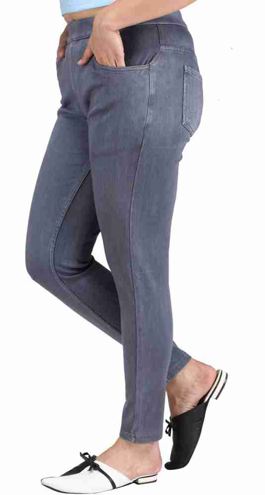 Comfort Lady Grey Jegging Price in India - Buy Comfort Lady Grey