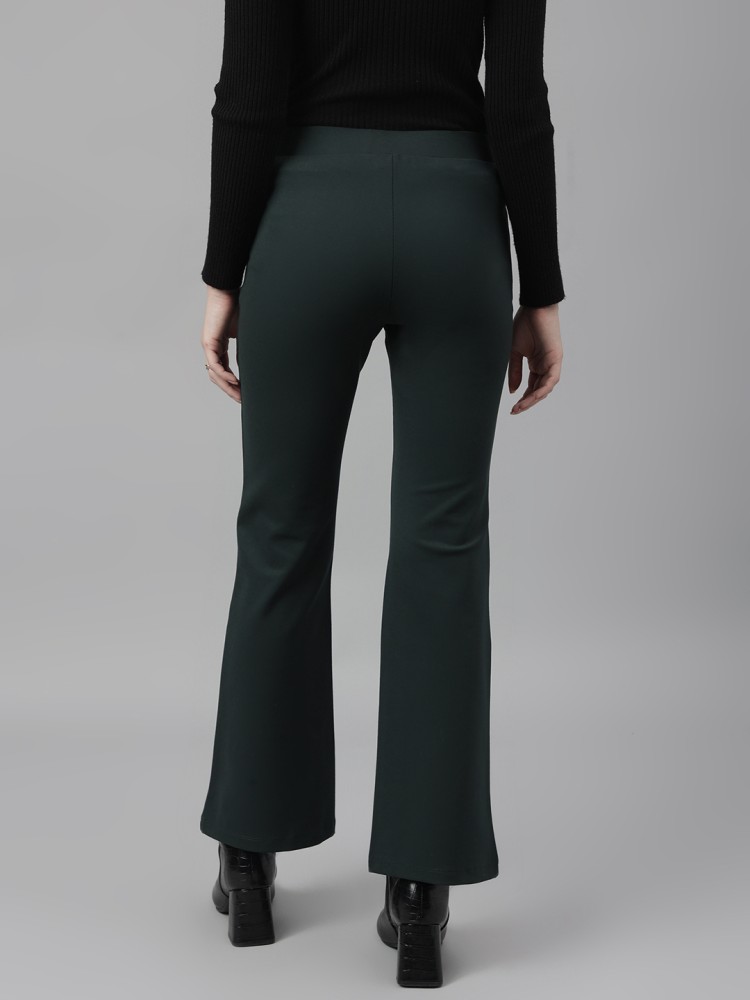 LATIN QUARTERS Regular Fit Women Black Trousers - Buy LATIN QUARTERS  Regular Fit Women Black Trousers Online at Best Prices in India