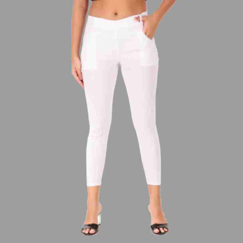 TOKO FASHION White Jegging Price in India Buy TOKO FASHION White