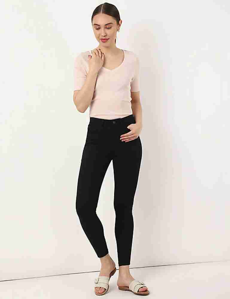 Marks and Spencer Womens High Waisted Jeggings Black