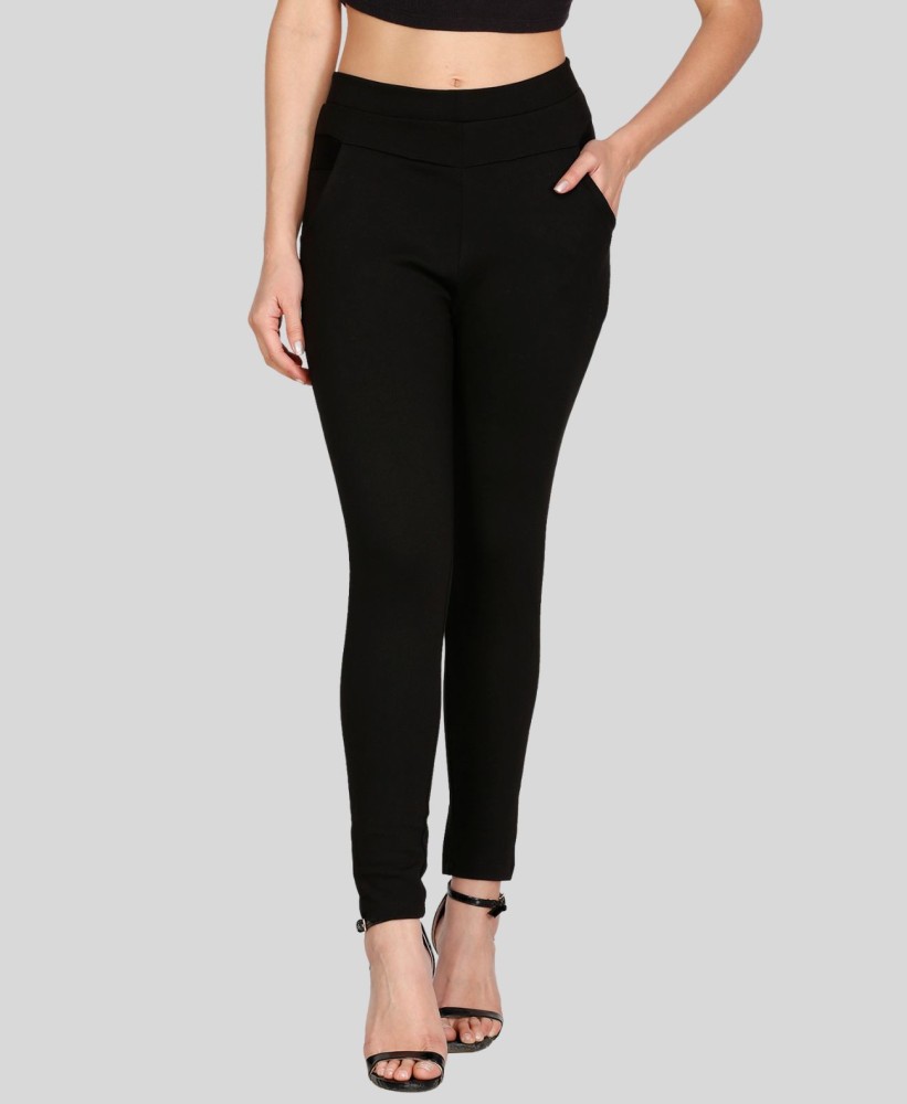 Black best sale jeggings flipkart