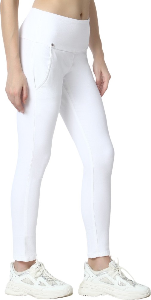 Buy 3BUTTERFLIES White Jegging online at Flipkart