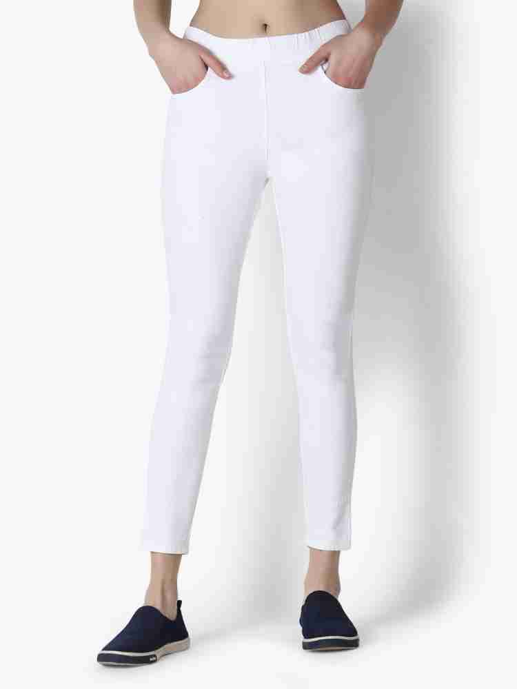 3BUTTERFLIES White Jegging Price in India Buy 3BUTTERFLIES White Jegging online at Flipkart