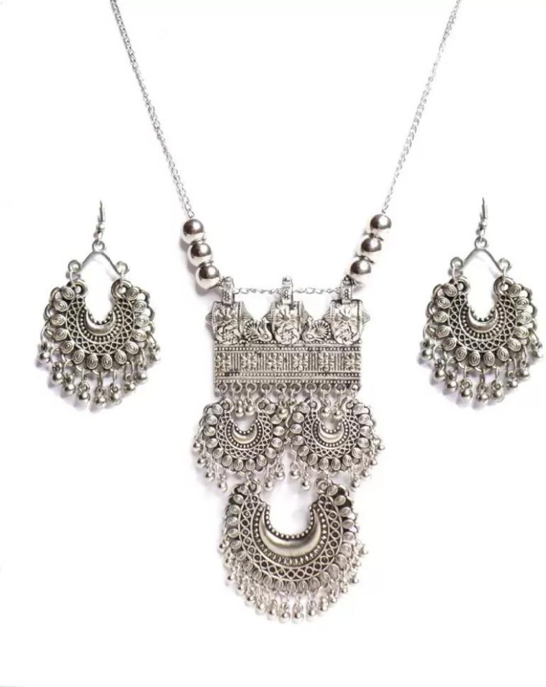 Oxidised jewellery sale snapdeal