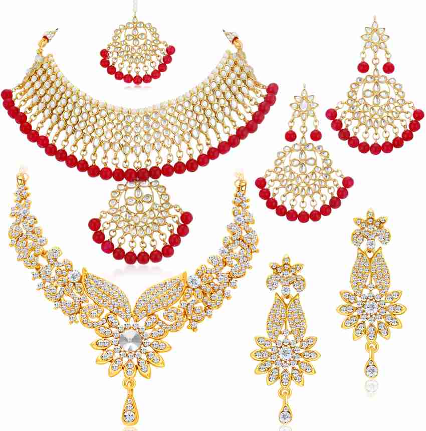 Sukkhi bridal hot sale jewellery set