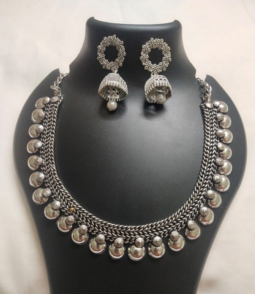 Oxidised jewellery in deals flipkart