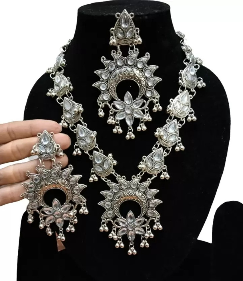 Flipkart oxidised necklace discount