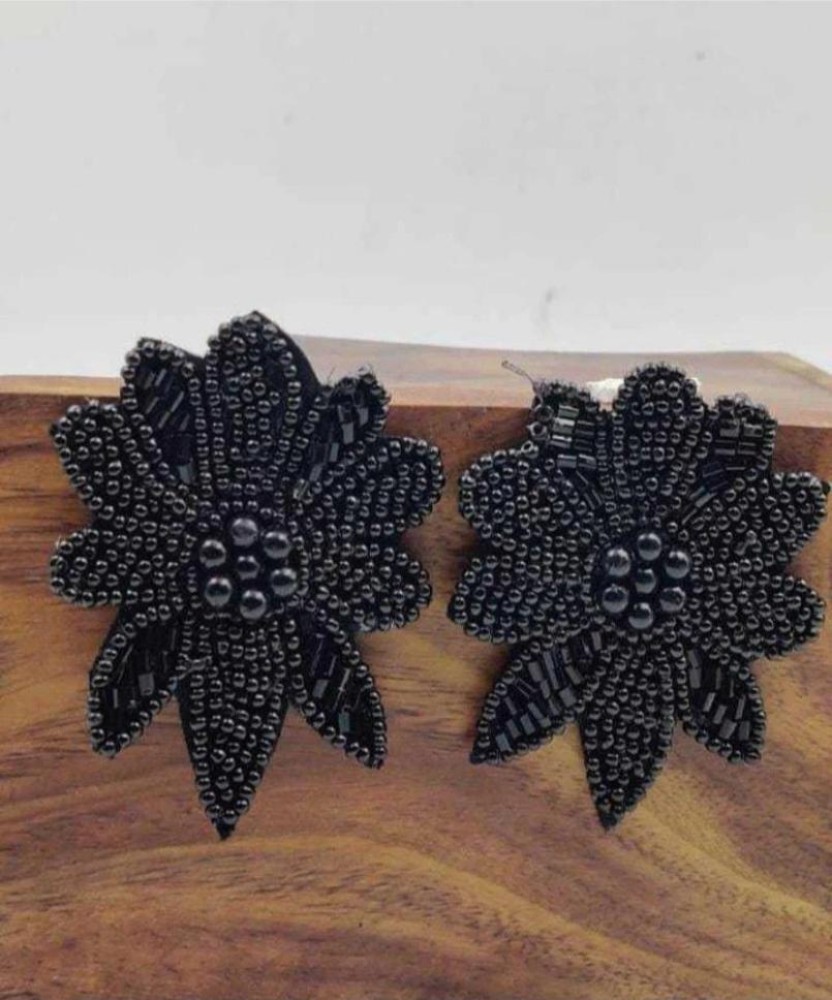 Sunehri Black Earrings Prices in India Shopclues Online Shopping Store