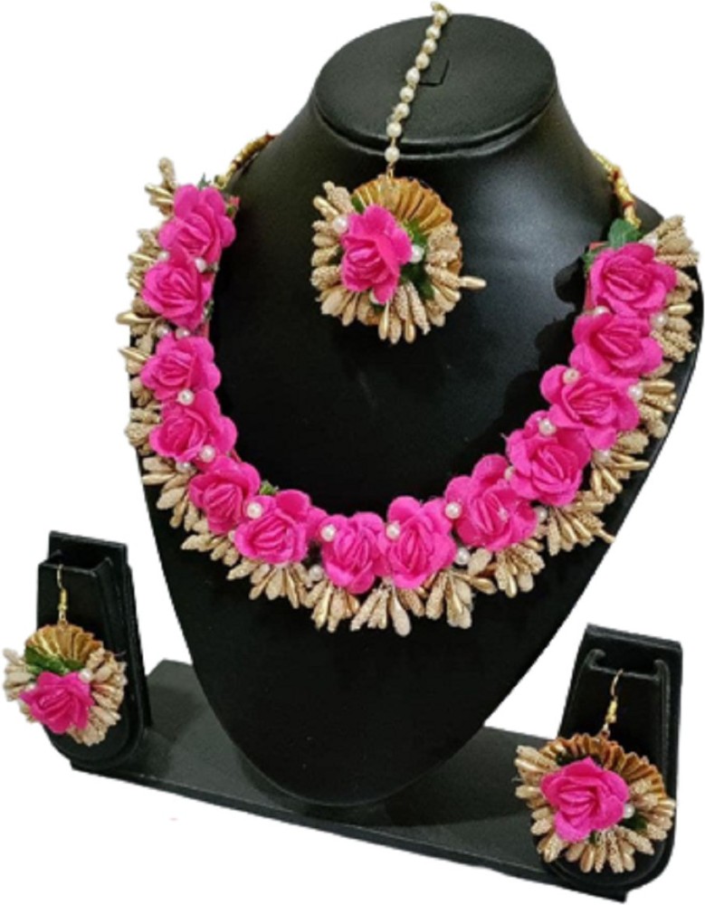 Haldi jewellery online on sale flipkart