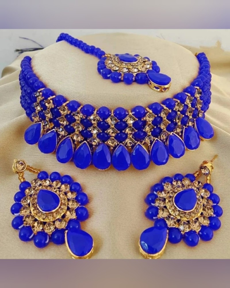 Kundan shop set flipkart