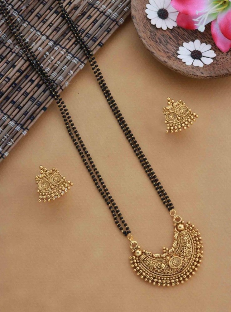 Artificial mangalsutra deals with earrings