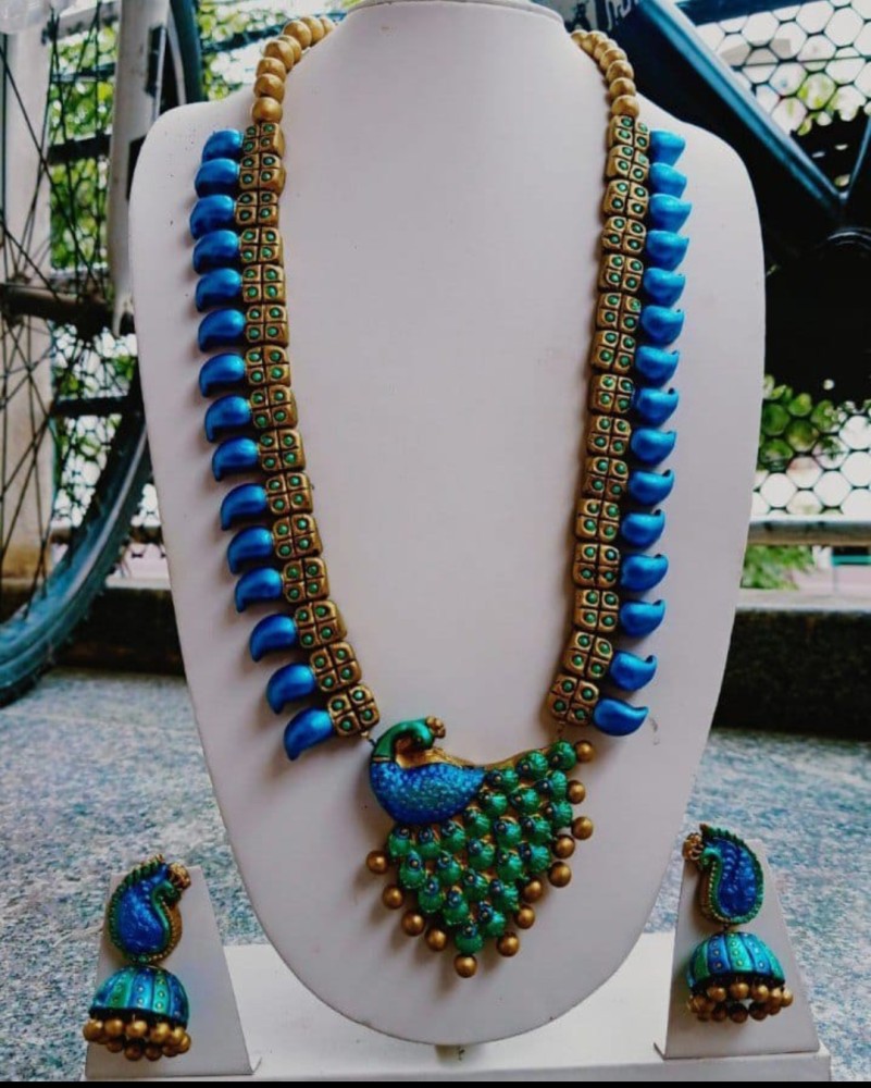 Terracotta on sale jewellery flipkart