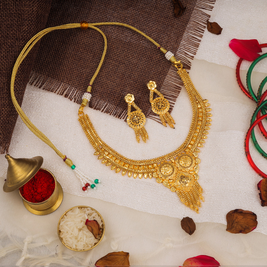 Kalkatti new arrivals gold set
