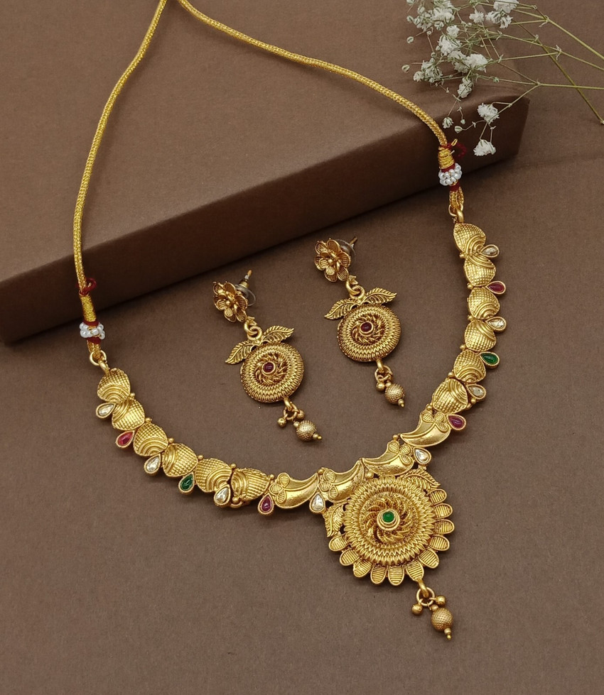 Aashish Imitation Copper Copper Multicolor Jewellery Set Price in India Buy Aashish Imitation Copper Copper Multicolor Jewellery Set Online at Best Prices in India Flipkart