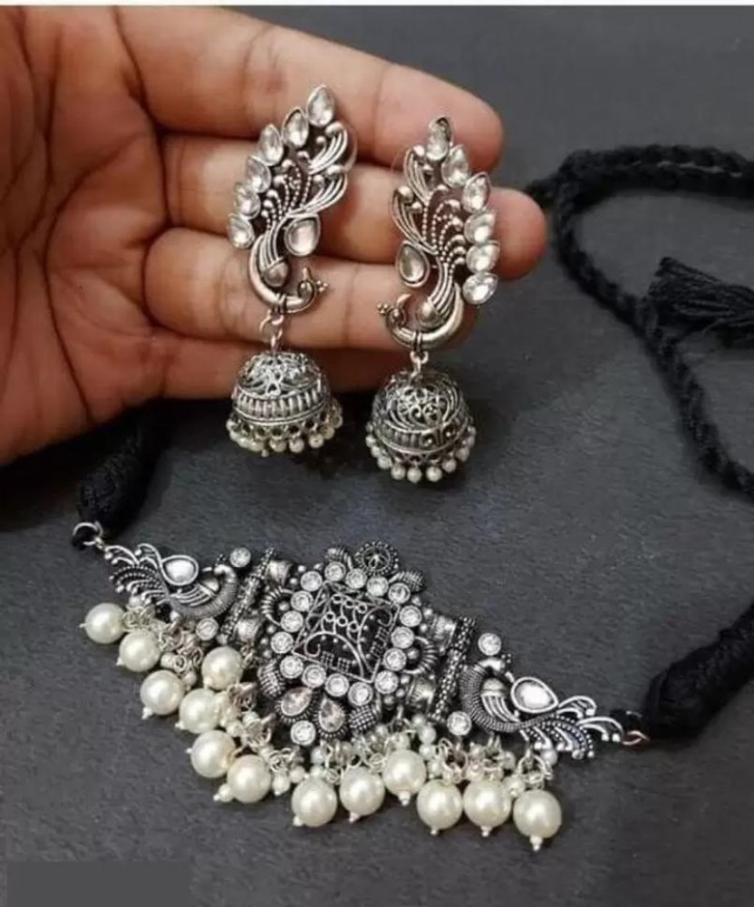 Oxidised jewellery on deals flipkart