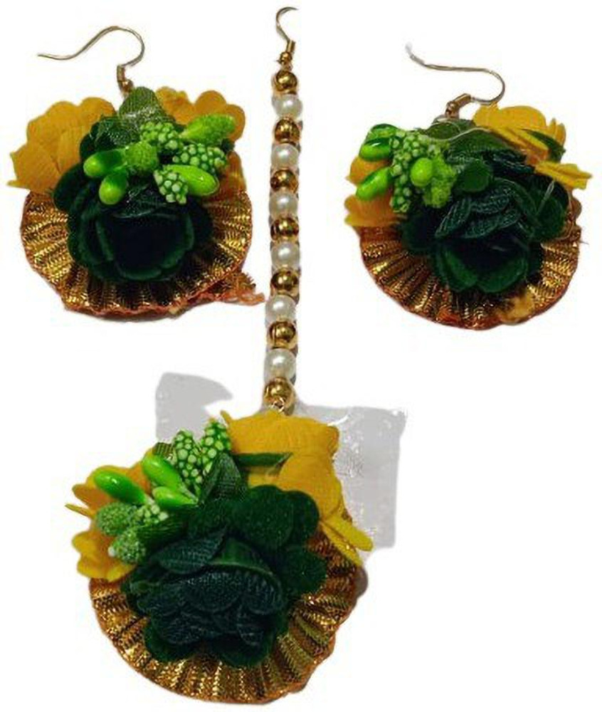 Creative Universal Fabric Multicolor Jewellery Set Price in India