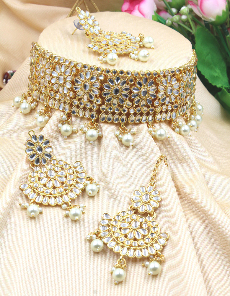 Traditional Jewellery Imitation Jewellery Flipkart Kundan Necklace