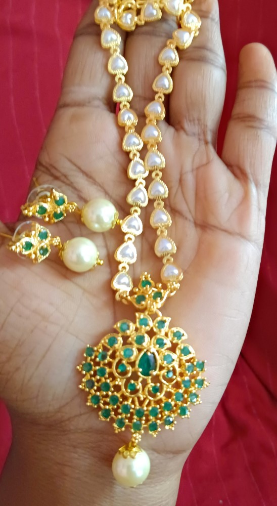 Muthyala on sale necklace designs