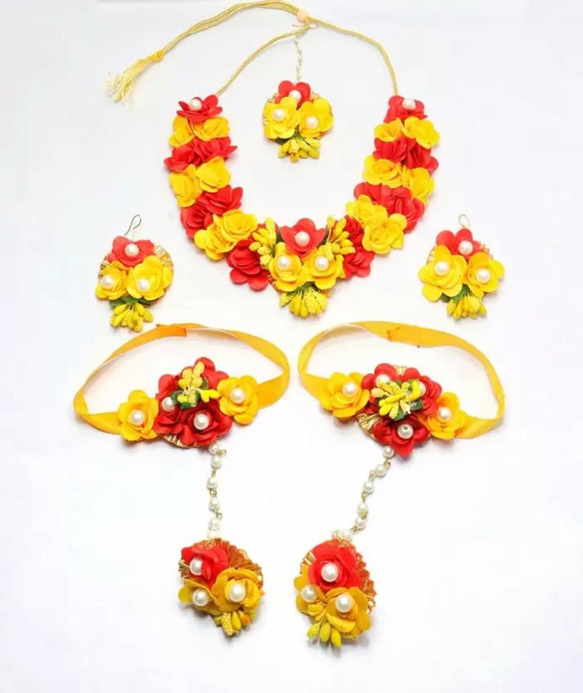 RUDRIKA Fabric Multicolor Jewellery Set Price in India Buy RUDRIKA Fabric Multicolor Jewellery Set Online at Best Prices in India Flipkart