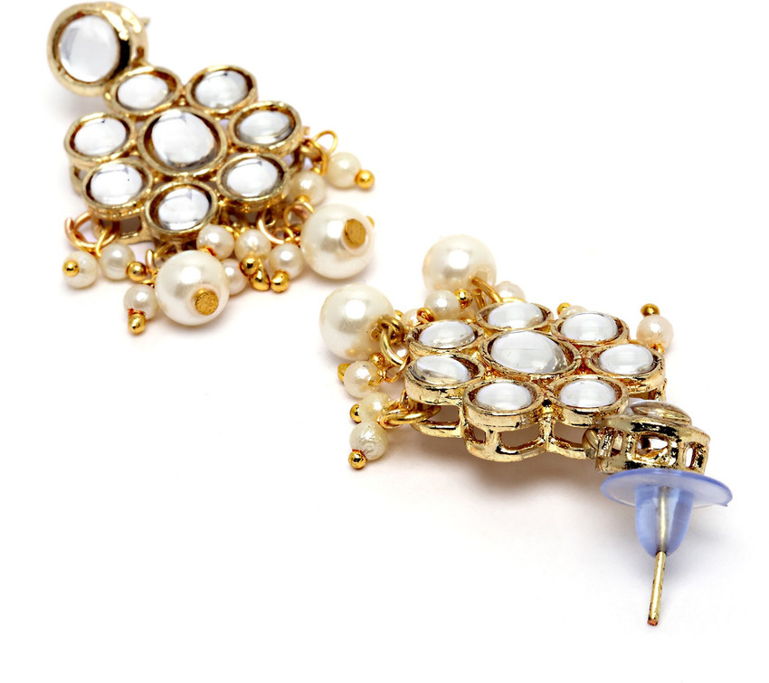 Karatcart Alloy Gold plated Red Jewellery Set Price in India Buy