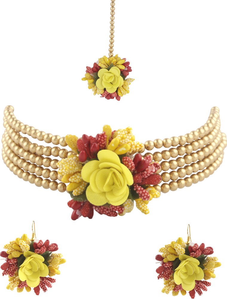 Anuradha art clearance flower jewellery