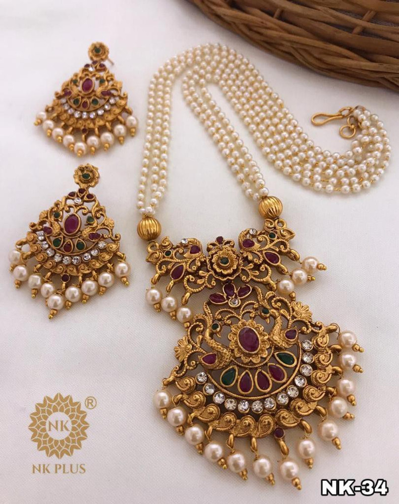she creation Copper Gold plated Gold Jewellery Set Price in India Buy she creation Copper Gold plated Gold Jewellery Set Online at Best Prices in India Flipkart