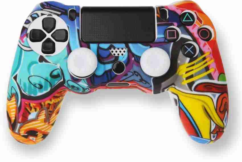 RETRACK Waterproof Protection Skin Rubber Multicolor PS4 Controller Cover  Case Silicone Joystick - RETRACK 