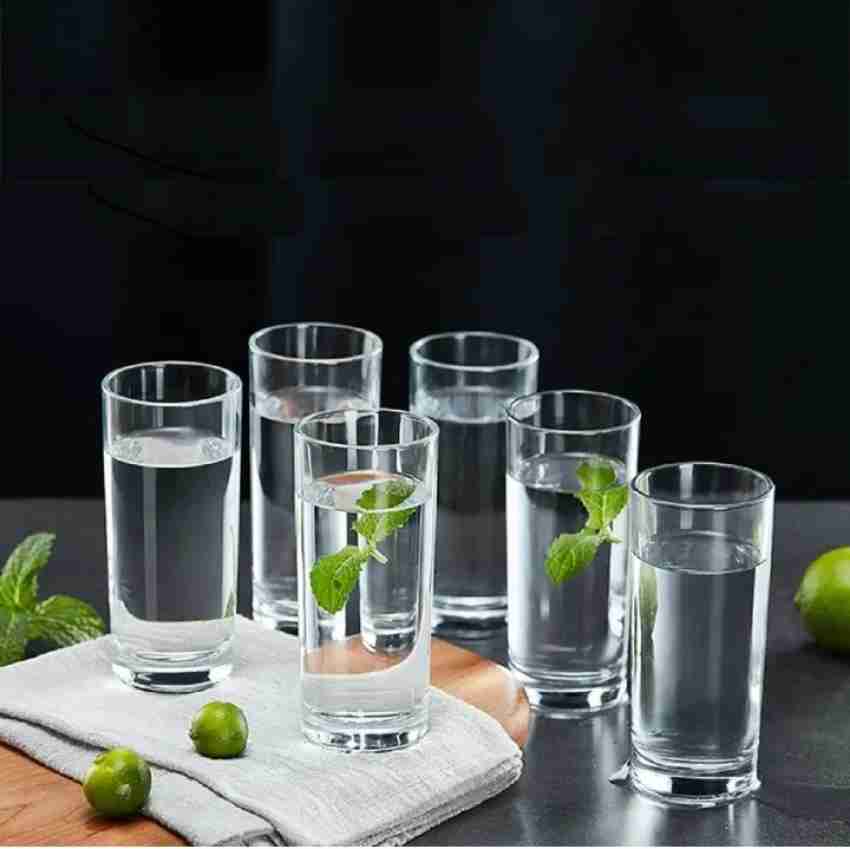 SYANKA Premium Water and Juice Glasses Set of 6 and