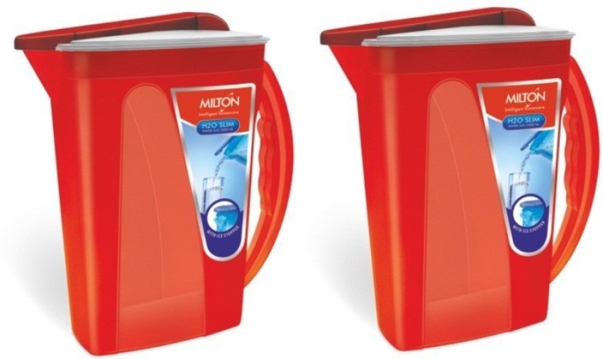 Buy H2O Slim Plastic Water Jug 2L Online - Milton