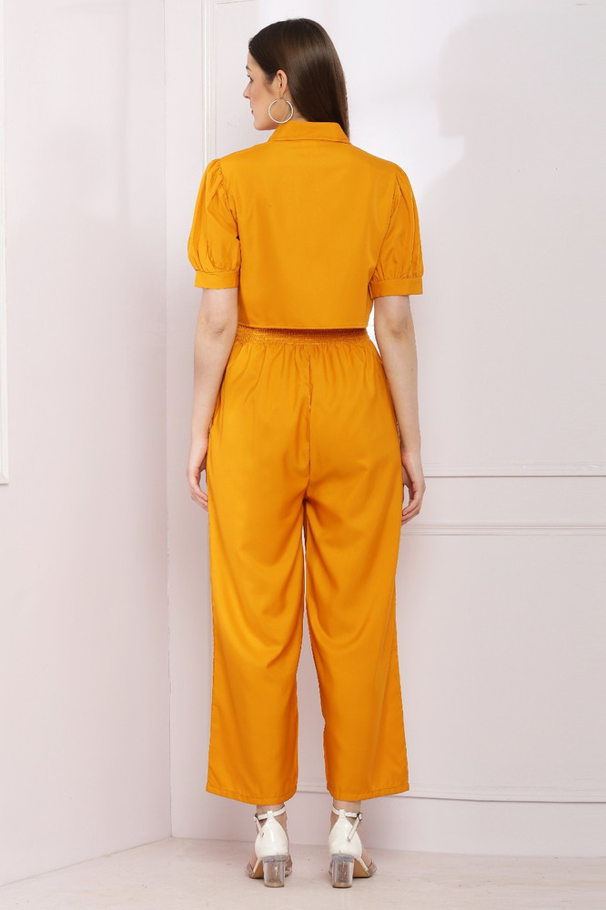 Aggregate 80+ mustard color jumpsuit ceg.edu.vn