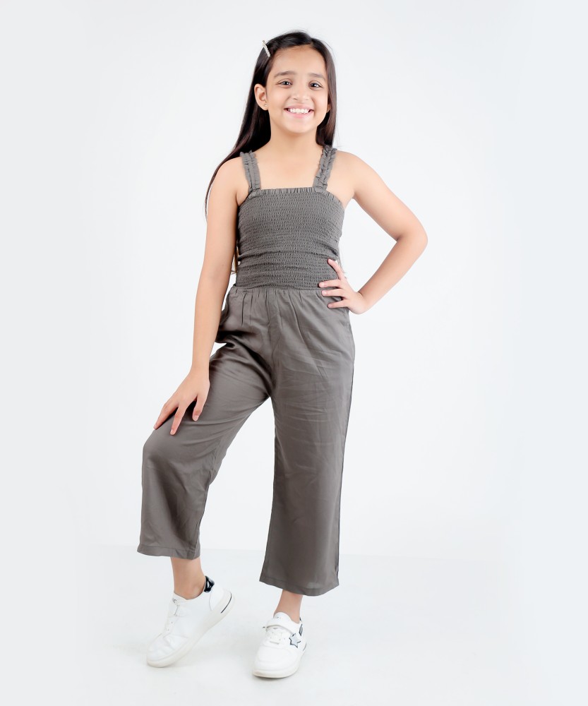 Kids Cave Solid Girls Jumpsuit Buy Kids Cave Solid Girls Jumpsuit Online at Best Prices in India Flipkart