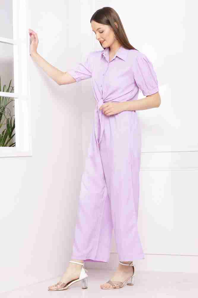 Purple best sale jumpsuit apparel