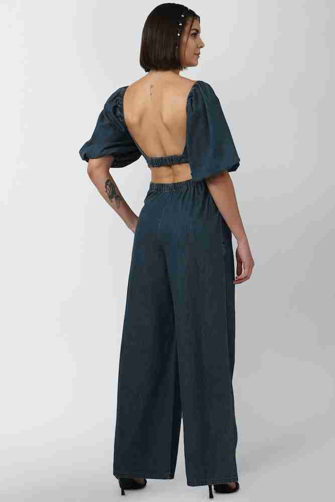 FOREVER 21 Solid Women Jumpsuit Buy FOREVER 21 Solid Women