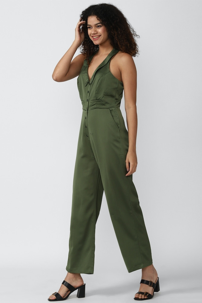 Olive green jumpsuit forever 21 new arrivals