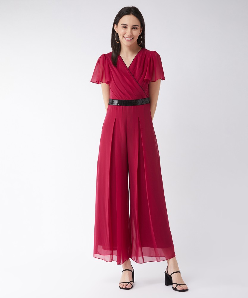 Miss Chase Solid Women Jumpsuit Buy Miss Chase Solid Women Jumpsuit Online at Best Prices in India Flipkart