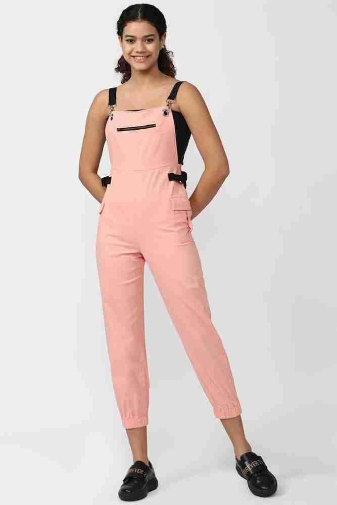 FOREVER 21 Self Design Women Jumpsuit Buy FOREVER 21 Self Design