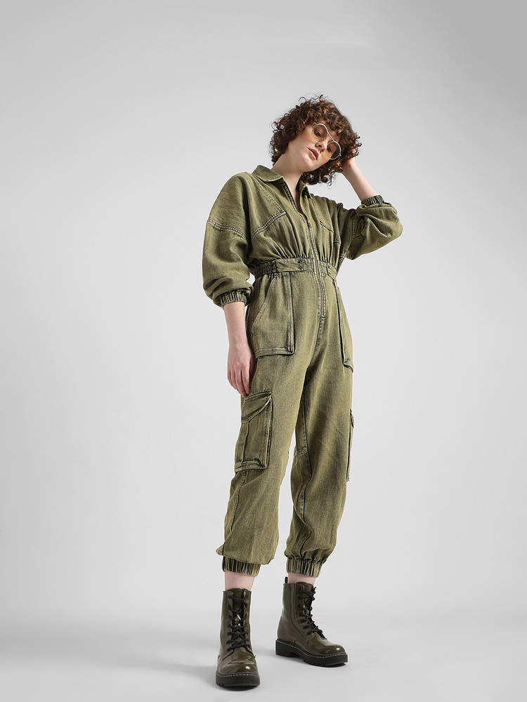 Only 2025 jumpsuit khaki