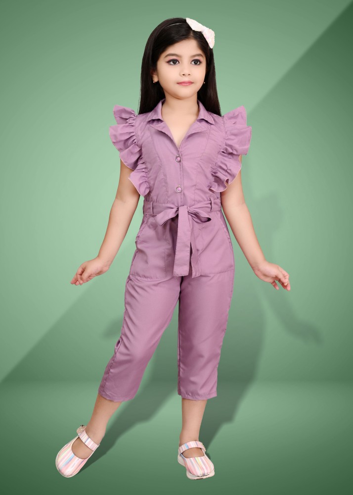 Paramount Dresses Solid Girls Jumpsuit Buy Paramount Dresses Solid Girls Jumpsuit Online at Best Prices in India Flipkart