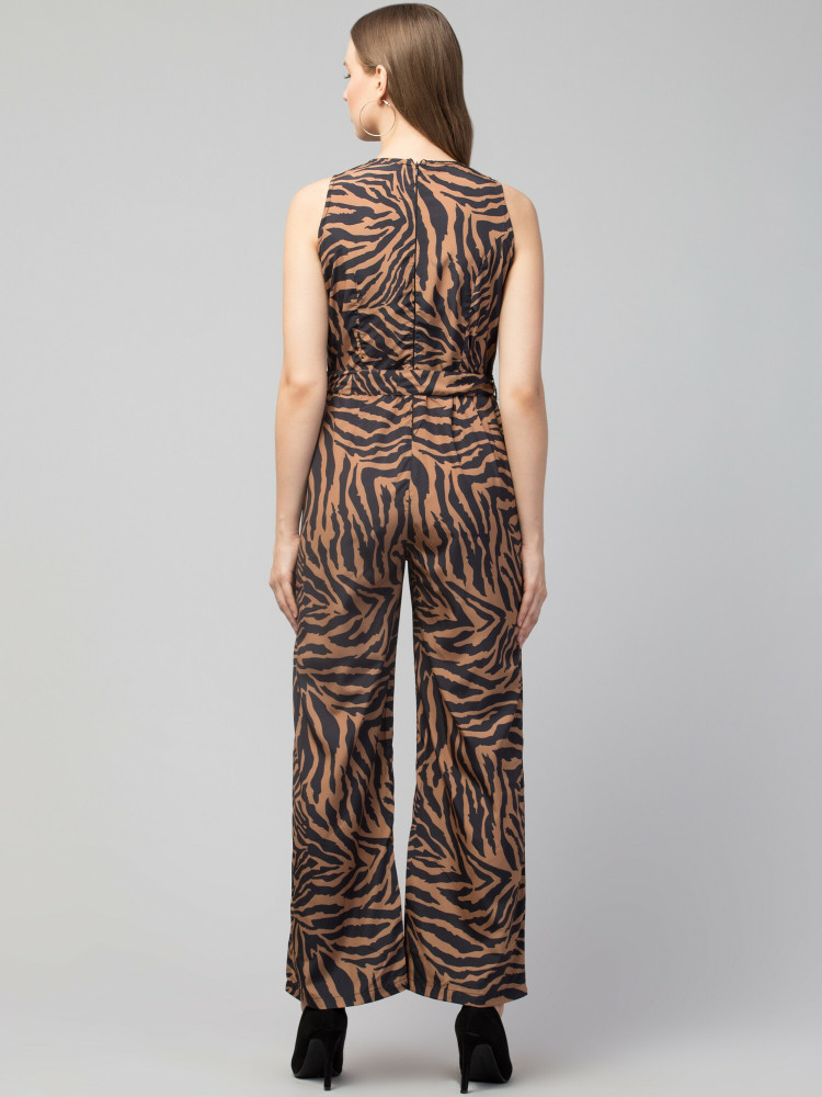 OrangeSpot Animal Print Women Jumpsuit Buy OrangeSpot Animal