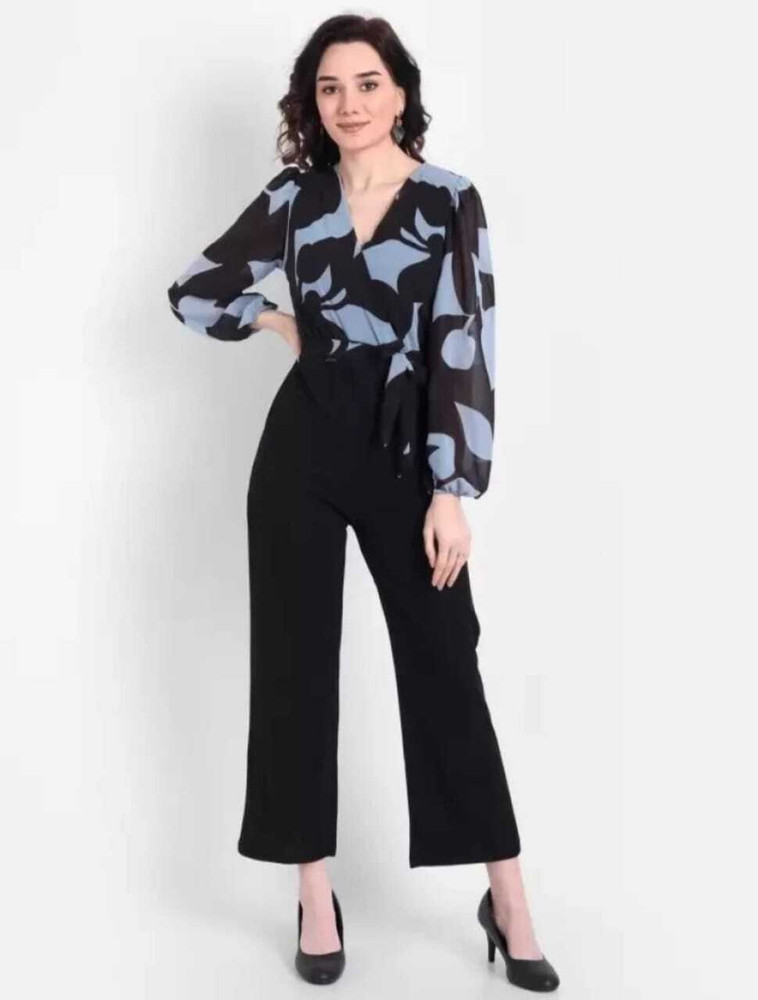Black jumpsuit flipkart on sale